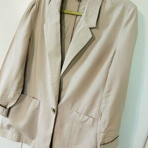 a new day Light Tan Blazer